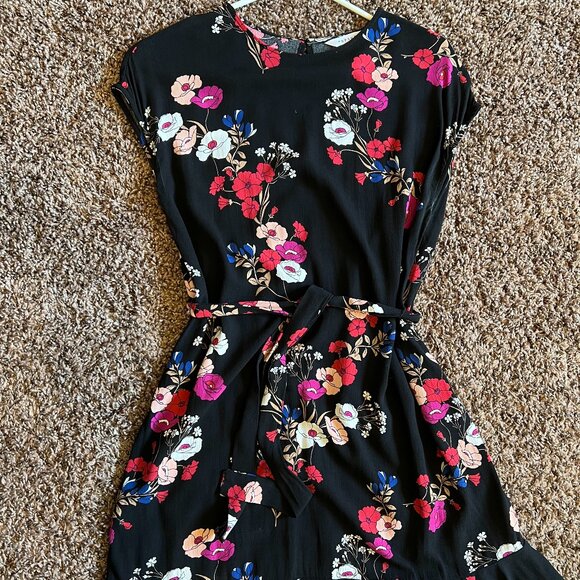 Popsugar Floral Midi Dress Size XS - Picture 1 of 13